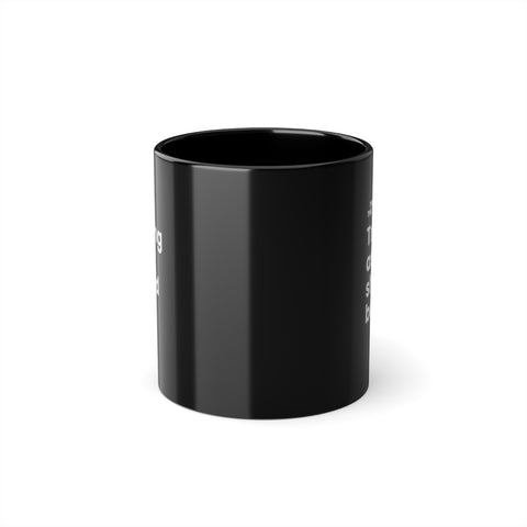 Black Mug, 440ml